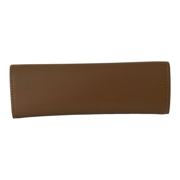 Burberry Leather Glasses Case With Cleaning Cloth - Picture 3 of 8